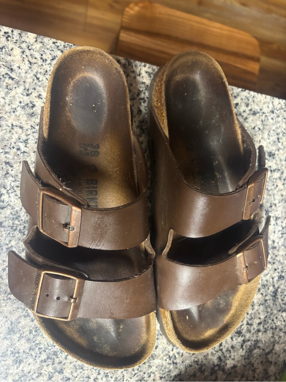 Birkenstock Brown Leather 38